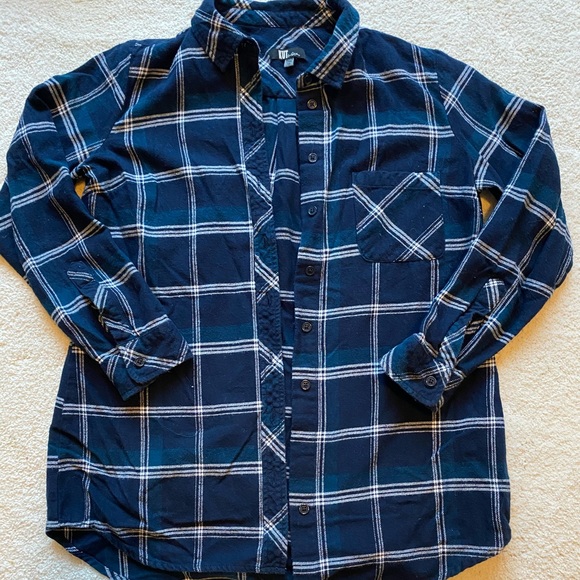 KUT Dark Blue Flannel - Picture 1 of 4